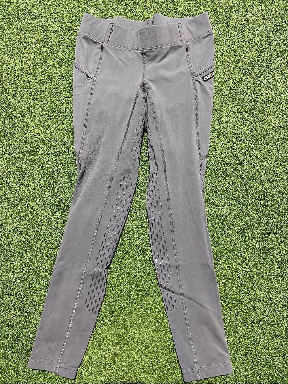 Kerrits full seat Equestrian Leggings in Gray Size Medium